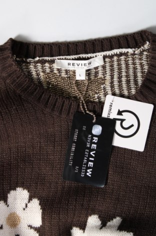 Damski sweter Review, Rozmiar L, Kolor Brązowy, Cena 92,76 zł