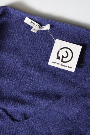 Дамски пуловер Review, Размер M, Цвят Син, Цена 15,75 лв.