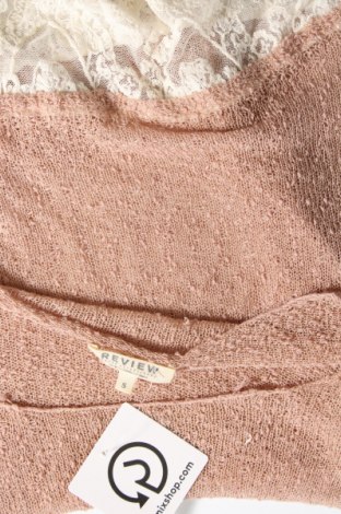 Дамски пуловер Review, Размер S, Цвят Розов, Цена 7,00 лв.