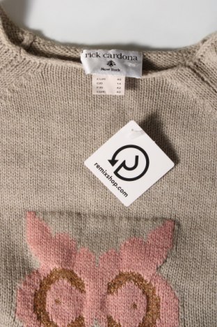 Γυναικείο πουλόβερ Rick Cardona, Μέγεθος M, Χρώμα Γκρί, Τιμή 6,34 €