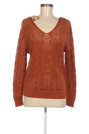 Дамски пуловер Riu, Размер L, Цвят Оранжев, Цена 41,85 лв.
