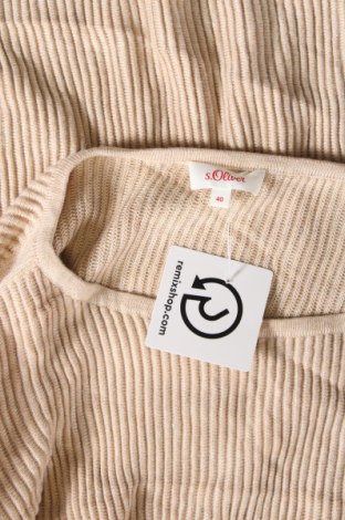Γυναικείο πουλόβερ S.Oliver, Μέγεθος M, Χρώμα  Μπέζ, Τιμή 4,98 €