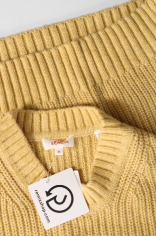 Γυναικείο πουλόβερ S.Oliver, Μέγεθος M, Χρώμα Κίτρινο, Τιμή 9,74 €