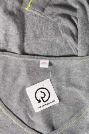 Дамски пуловер S.Oliver, Размер XL, Цвят Сив, Цена 35,00 лв.