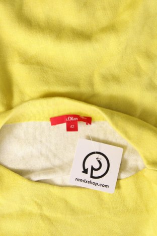 Γυναικείο πουλόβερ S.Oliver, Μέγεθος L, Χρώμα Κίτρινο, Τιμή 7,61 €
