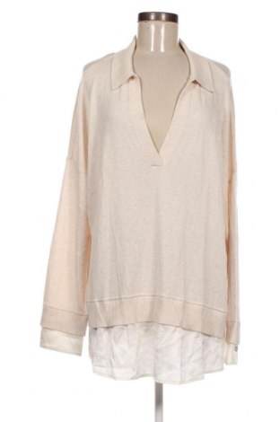 Дамски пуловер S.Oliver, Размер XL, Цвят Екрю, Цена 23,37 лв.