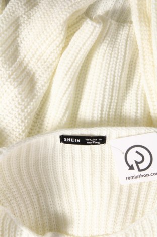 Дамски пуловер SHEIN, Размер M, Цвят Бял, Цена 12,60 лв.