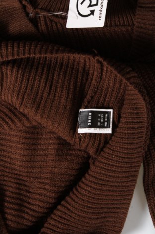 Pulover de femei SHEIN, Mărime L, Culoare Maro, Preț 41,45 Lei