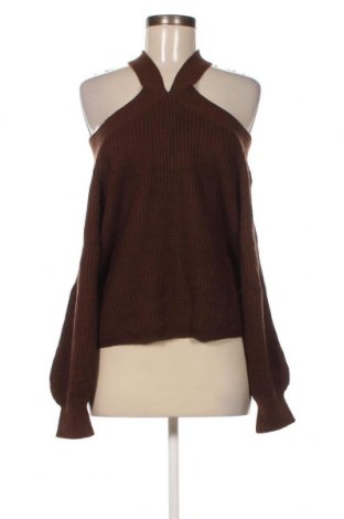 Дамски пуловер SHEIN, Размер L, Цвят Кафяв, Цена 12,60 лв.
