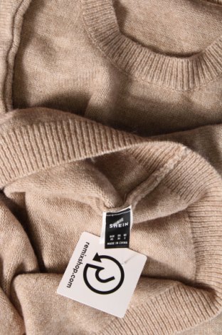 Дамски пуловер SHEIN, Размер XS, Цвят Кафяв, Цена 13,05 лв.