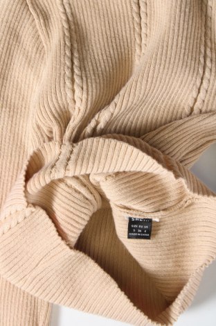 Дамски пуловер SHEIN, Размер S, Цвят Бежов, Цена 4,35 лв.