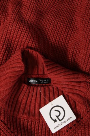 Дамски пуловер SHEIN, Размер M, Цвят Червен, Цена 4,93 лв.