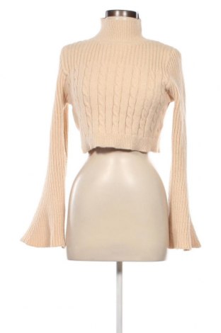 Γυναικείο πουλόβερ SHEIN, Μέγεθος L, Χρώμα  Μπέζ, Τιμή 8,07 €