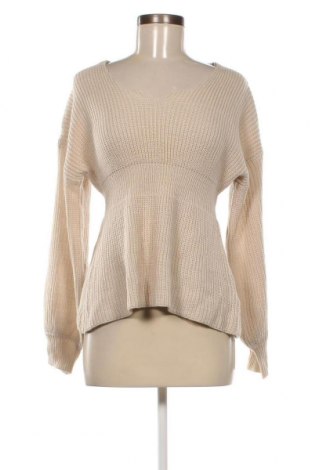 Γυναικείο πουλόβερ SHEIN, Μέγεθος S, Χρώμα  Μπέζ, Τιμή 8,07 €