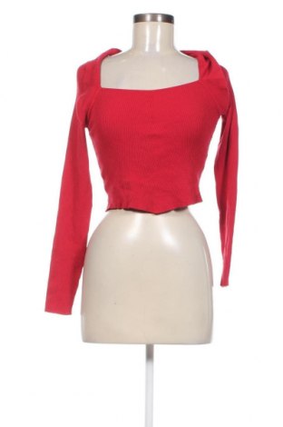 Дамски пуловер SHEIN, Размер M, Цвят Червен, Цена 6,38 лв.