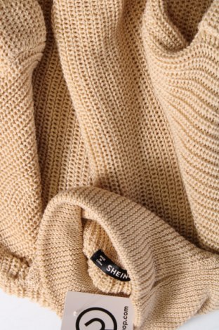 Pulover de femei SHEIN, Mărime S, Culoare Bej, Preț 42,93 Lei
