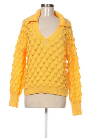 Дамски пуловер SHEIN, Размер L, Цвят Жълт, Цена 11,60 лв.