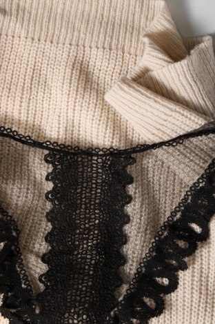 Γυναικείο πουλόβερ SHEIN, Μέγεθος M, Χρώμα Εκρού, Τιμή 6,46 €