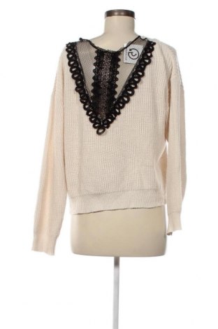 Γυναικείο πουλόβερ SHEIN, Μέγεθος M, Χρώμα Εκρού, Τιμή 6,46 €