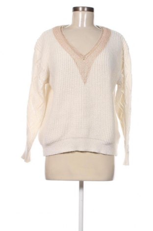 Дамски пуловер SHEIN, Размер M, Цвят Бял, Цена 10,44 лв.