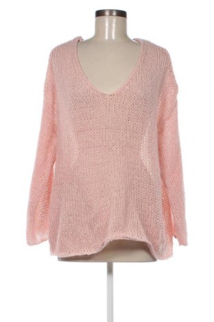 Damski sweter SHEIN, Rozmiar XL, Kolor Różowy, Cena 52,87 zł