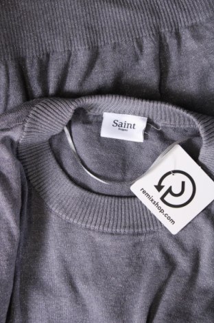 Дамски пуловер Saint Tropez, Размер M, Цвят Сив, Цена 11,20 лв.