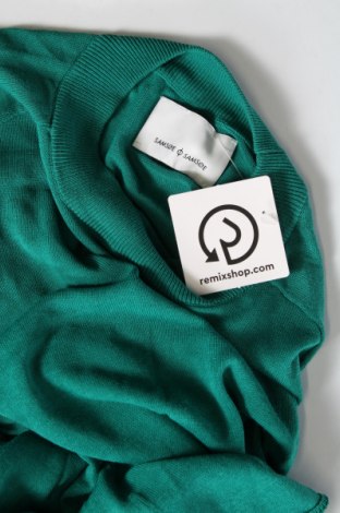 Дамски пуловер Samsoe & Samsoe, Размер L, Цвят Зелен, Цена 62,00 лв.