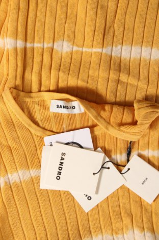 Γυναικείο πουλόβερ Sandro, Μέγεθος S, Χρώμα Κίτρινο, Τιμή 39,38 €