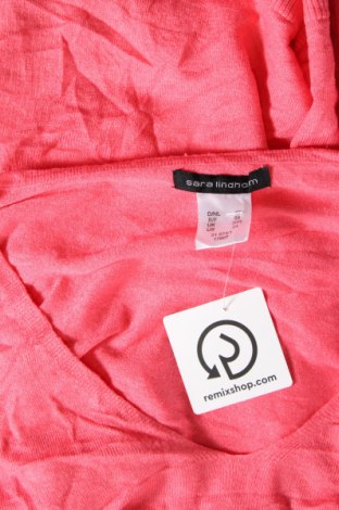 Дамски пуловер Sara Lindholm, Размер 4XL, Цвят Розов, Цена 35,00 лв.