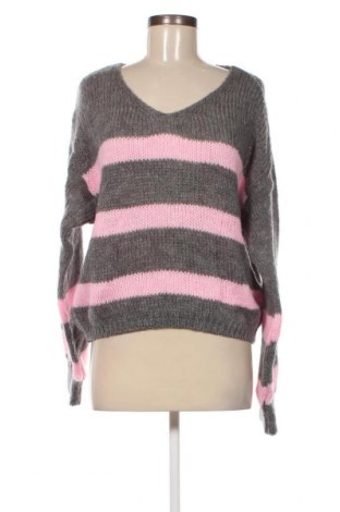 Дамски пуловер Sassy Classy, Размер M, Цвят Сив, Цена 7,70 лв.