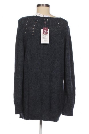 Дамски пуловер Sheego, Размер XL, Цвят Син, Цена 93,00 лв.