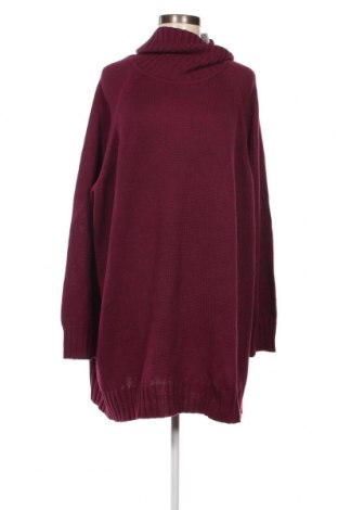 Дамски пуловер Sheego, Размер 4XL, Цвят Лилав, Цена 39,77 лв.