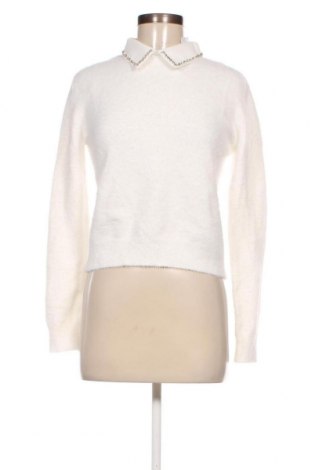Дамски пуловер Sinsay, Размер S, Цвят Бял, Цена 27,60 лв.