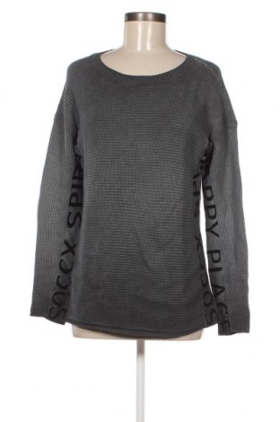 Дамски пуловер Soccx, Размер L, Цвят Сив, Цена 60,75 лв.