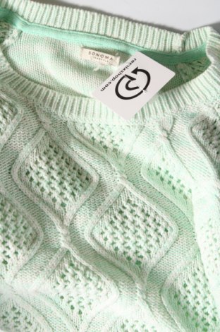 Γυναικείο πουλόβερ Sonoma, Μέγεθος M, Χρώμα Πράσινο, Τιμή 4,75 €