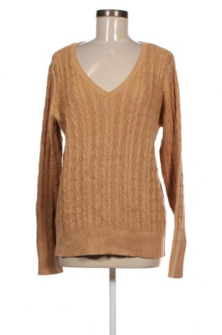 Дамски пуловер St. John's Bay, Размер XXL, Цвят Бежов, Цена 13,92 лв.