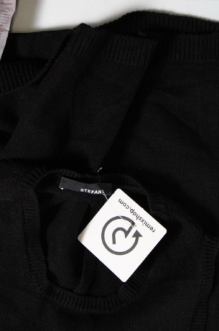 Дамски пуловер Stefanel, Размер S, Цвят Черен, Цена 44,28 лв.
