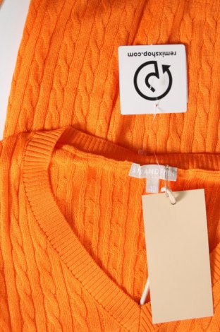 Дамски пуловер Strandfein, Размер M, Цвят Оранжев, Цена 87,00 лв.