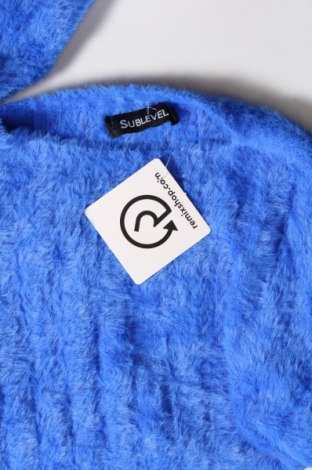 Γυναικείο πουλόβερ Sublevel, Μέγεθος S, Χρώμα Μπλέ, Τιμή 6,64 €