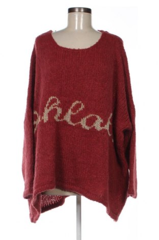 Γυναικείο πουλόβερ Susy Mix, Μέγεθος XXL, Χρώμα Κόκκινο, Τιμή 28,45 €