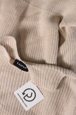 Дамски пуловер Taifun, Размер M, Цвят Бежов, Цена 26,50 лв.