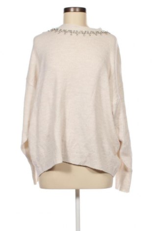Дамски пуловер Takko Fashion, Размер L, Цвят Бежов, Цена 11,60 лв.