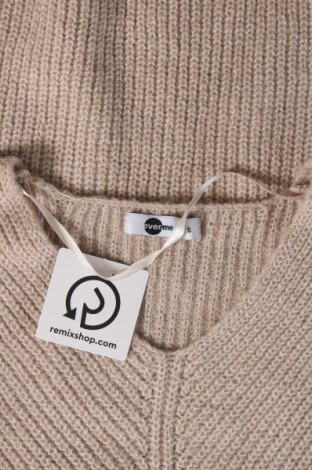 Дамски пуловер Takko Fashion, Размер S, Цвят Бежов, Цена 13,05 лв.