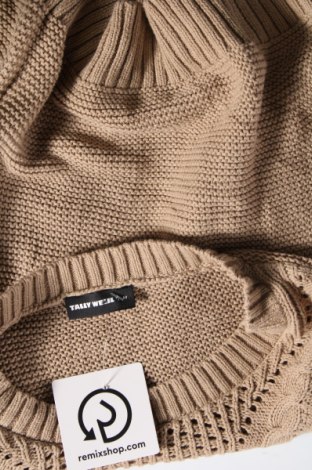 Дамски пуловер Tally Weijl, Размер M, Цвят Кафяв, Цена 13,05 лв.