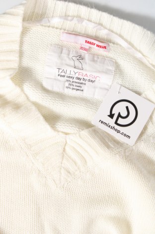 Γυναικείο πουλόβερ Tally Weijl, Μέγεθος XS, Χρώμα Λευκό, Τιμή 6,10 €