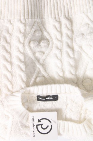 Γυναικείο πουλόβερ Tally Weijl, Μέγεθος S, Χρώμα Λευκό, Τιμή 6,64 €