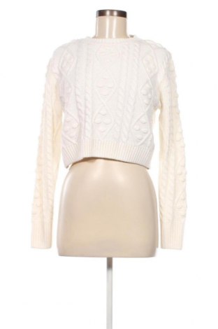 Γυναικείο πουλόβερ Tally Weijl, Μέγεθος M, Χρώμα Λευκό, Τιμή 8,07 €