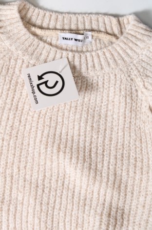 Γυναικείο πουλόβερ Tally Weijl, Μέγεθος XS, Χρώμα  Μπέζ, Τιμή 6,28 €