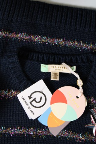 Γυναικείο πουλόβερ Ted Baker, Μέγεθος XS, Χρώμα Μπλέ, Τιμή 58,47 €