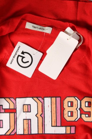 Γυναικείο πουλόβερ Teddy Smith, Μέγεθος XL, Χρώμα Κόκκινο, Τιμή 8,97 €